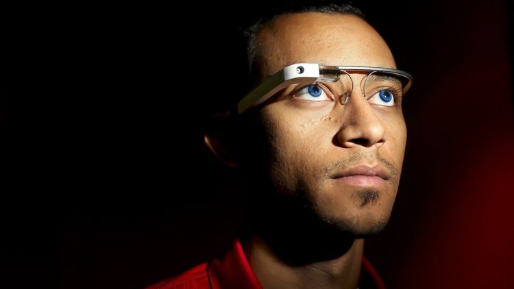 Darin Carter with Google Glass